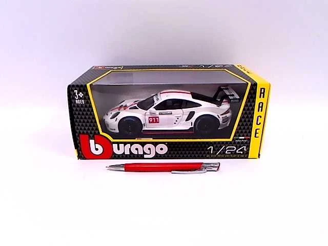 BBURAGO 1:24 automodelis Race Porsche 911 RSR, 18-28013