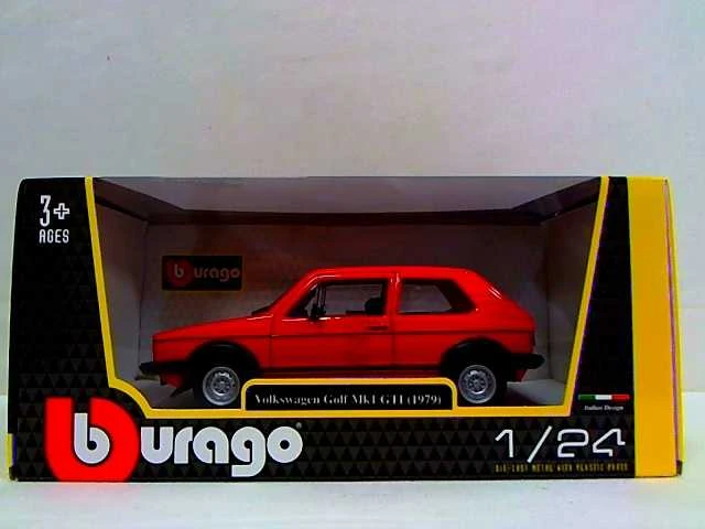 BBURAGO automodelis 1/24 Volkswagen Golf Mk1 GTI 1979, 18-21089