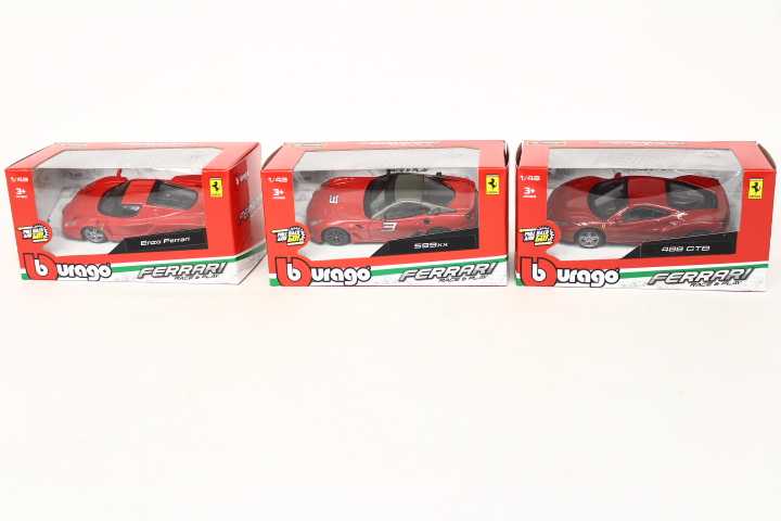 Bburago Burago FERRARI Ferrari 1:43 su diskų įtaisu typu Pull Back