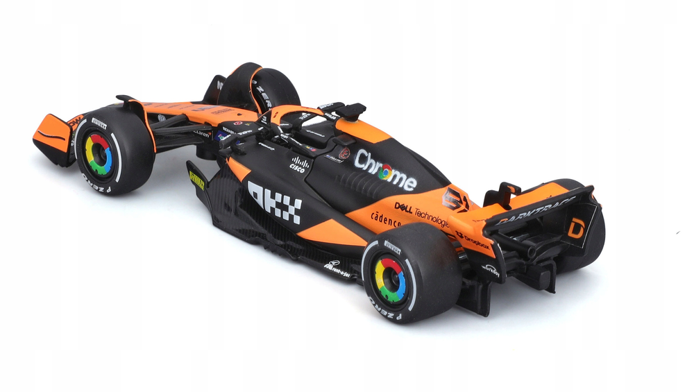 Formulės 1 bolido modelis Bburago McLaren F1 MCL38 Miami GP #81 Oscar Piastri, 2024, 1:43, 38214_81
