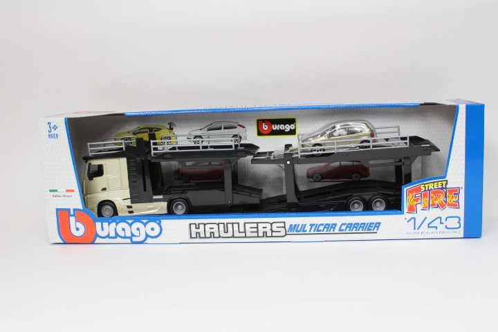 Bburago Autovežio "Mercedes-Benz Actros" modelis, 3+