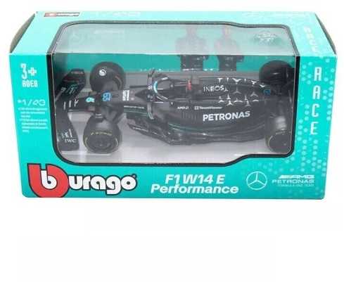 BBURAGO 1:43 lenktyninis automodelis Mercedes AMG Petronas F1 W14 E, 18-38080