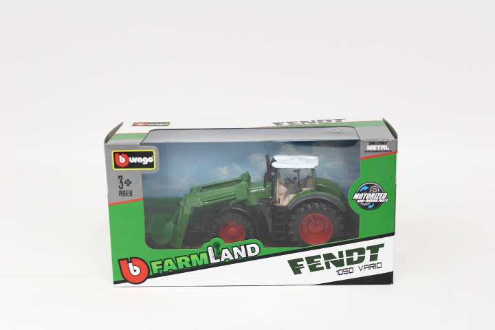 Bburago ūkio traktorius Fendt 1050 su frontaliniu krautuvu BBURAGO