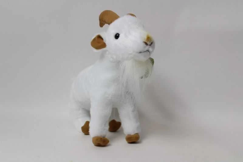 Beppe talismanas pliušinis žaislas baltas ožys 38 cm 13992