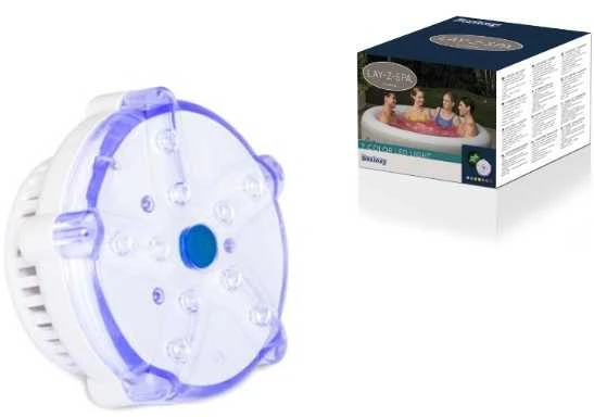 Objektyvas Šviestuvas masažiniams baseinui Bestway Lay-Z-Spa LED, 7 spalvų