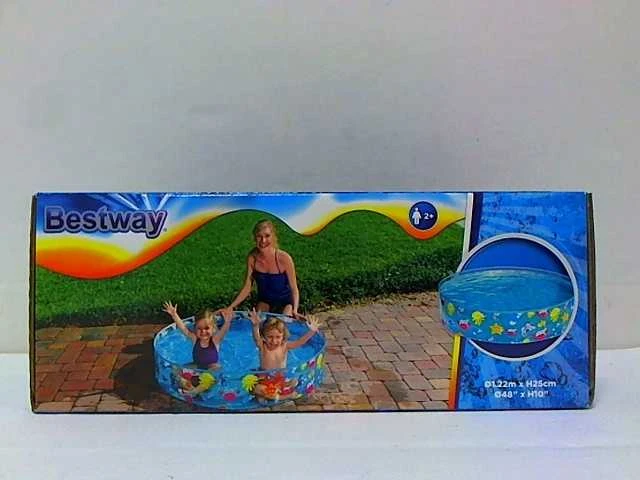 BESTWAY baseinas Spindinti jūra, skersmuo 1.22m x H25cm, 55028