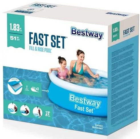 Bestway baseinas Fast Set 183x51cm (57392)