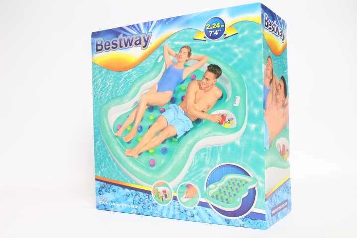 Bestway Dvigulis pripučiamas gultas 216x178cm