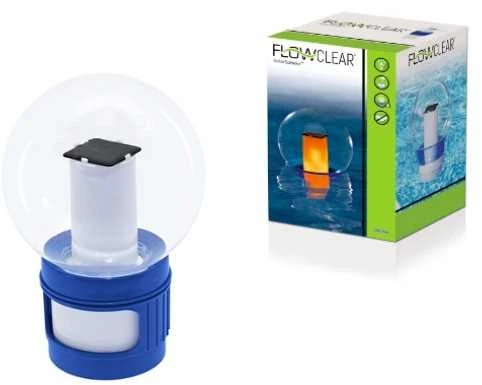 Plūduriuojantis chemijos dozatorius + BestWay LED lempa