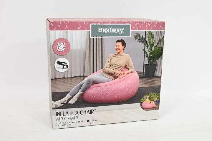Bestway Pripučiama kėdė rožinė