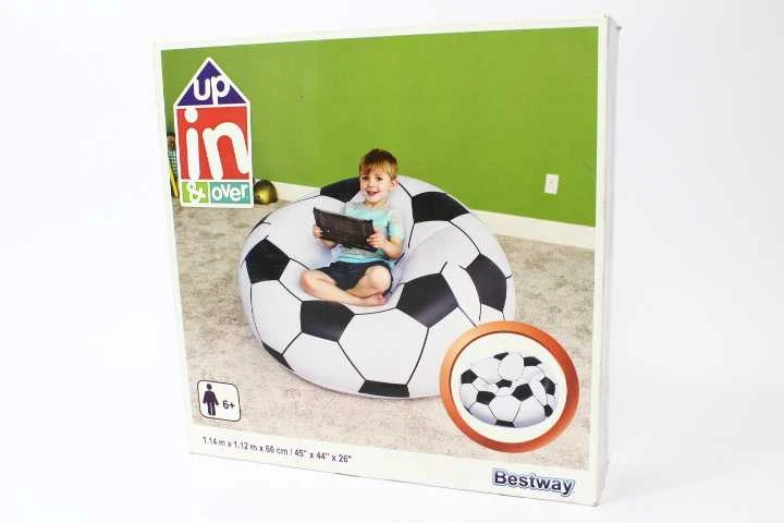 BESTWAY kėdė pripučiama Futbolas114cm x 112cm x 71cm, 75010B