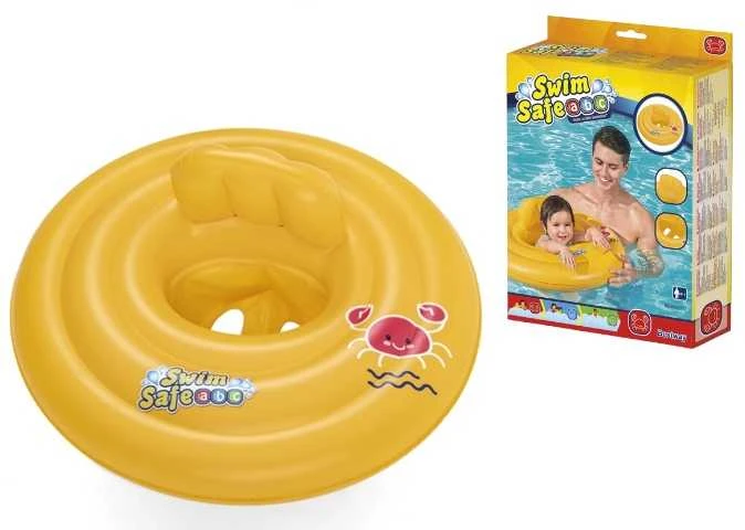 Bestway 32096 plaukimo ratas kūdikiui Plaukimo kėdutė Vinilas Geltona