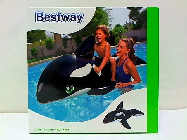 BESTWAY pripučiamas banginis 2.03m x 1.02m, 41009