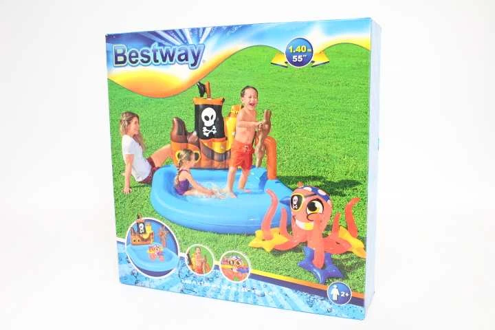 BESTWAY pripučiamas baseinas laivas 140cm x 130cm x 104cm, 52211