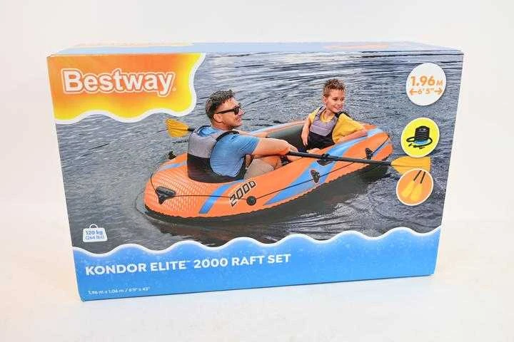 Bestway Kompaktiška pripučiama valtis 196x106 cm