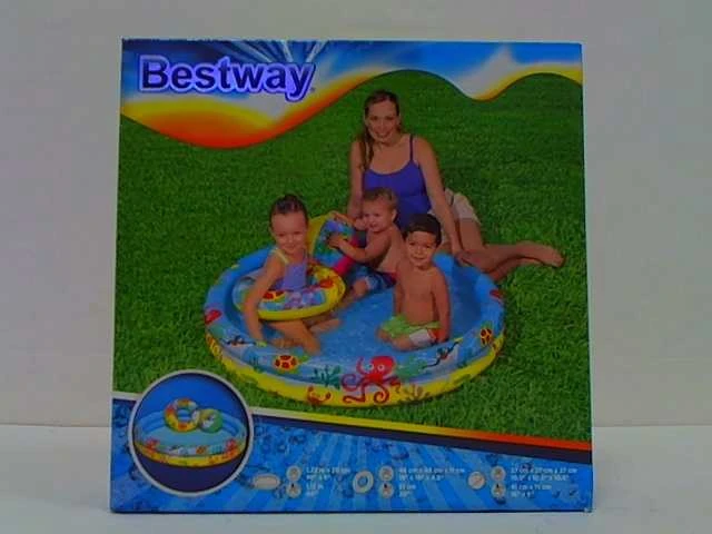 BESTWAY pripučiamas baseino rinkinys vaikams Play Pool , 1.22m x 0.20m, 51124