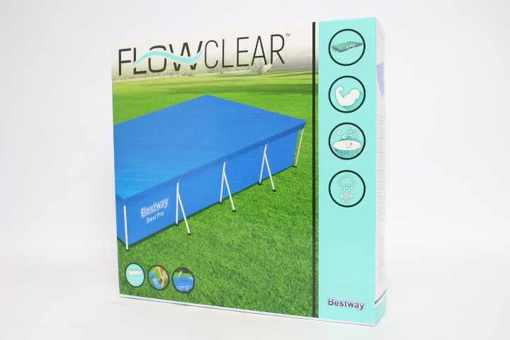 „BestWay“ baseino danga „Flowclear“ (4,00 m x 2,11 m) Mėlyna