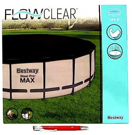 Bestway Flowclear Fast Set Baseino uždangalas, 555cm