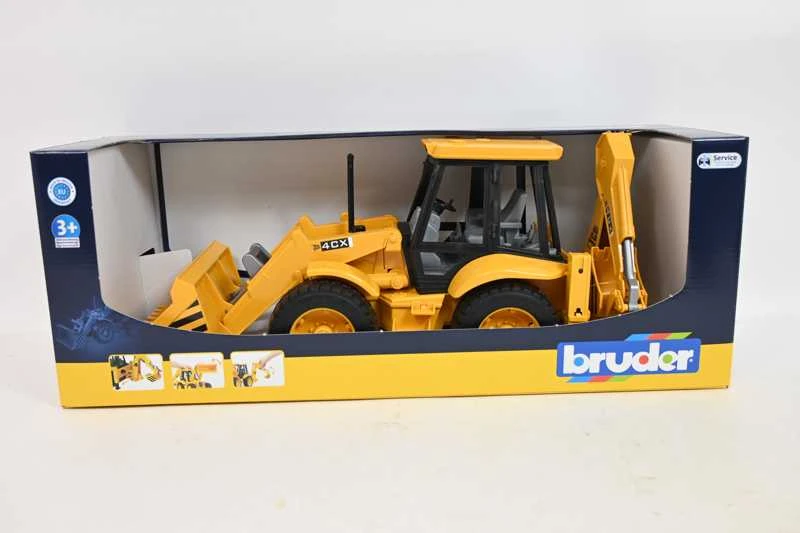 BRUDER ekskavatorius-krautuvas, JCB 4CX , 02428