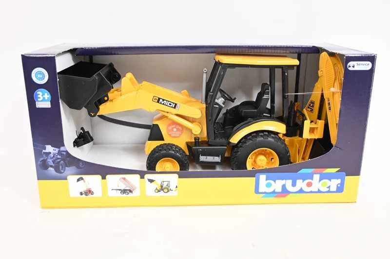 Bruder 02427 JCB MIDI CX žaislinis ekskavatorius