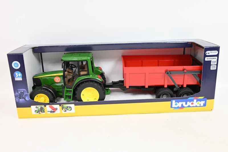 BRUDER John Deere 6920 su priekaba 02057
