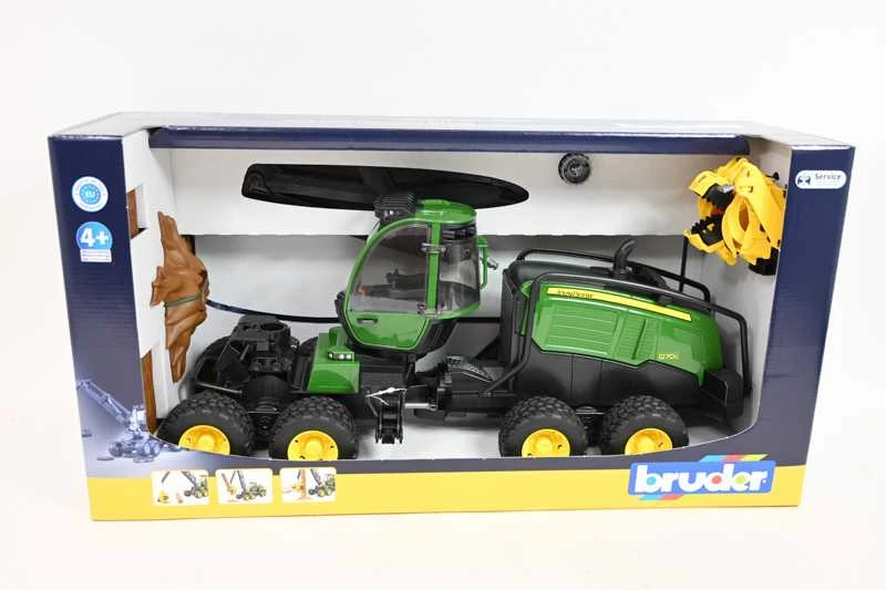 BRUDER medkirtė John Deere 1270G su rąstu, 02135