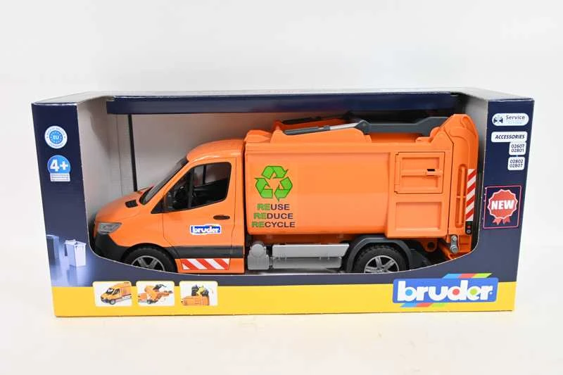 Bruder - MB Sprinter komunalinių atliekų smulkintuvas (02682)