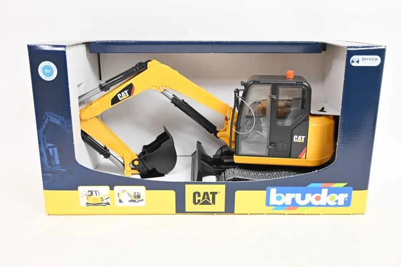 BRUDER ekskavatorius CAT mini, 02456