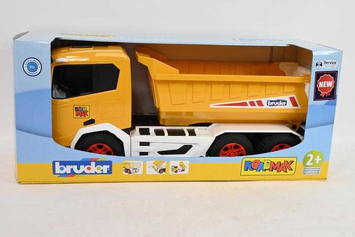 Bruder Ata BRUDER ROADMAX Sunkvežimis wyw.żół.03470