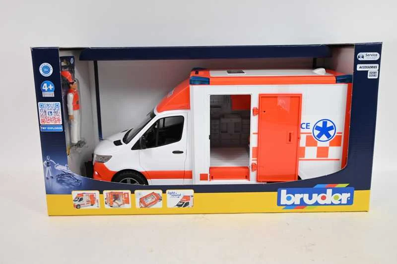 BRUDER MB Sprinter greitoji pagalba su vairuotoju, 02676
