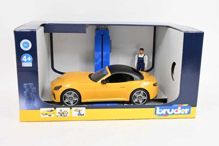 Bruder Ata BRUDER bworld automobilių aptarnavimo centras + bruder Roadster