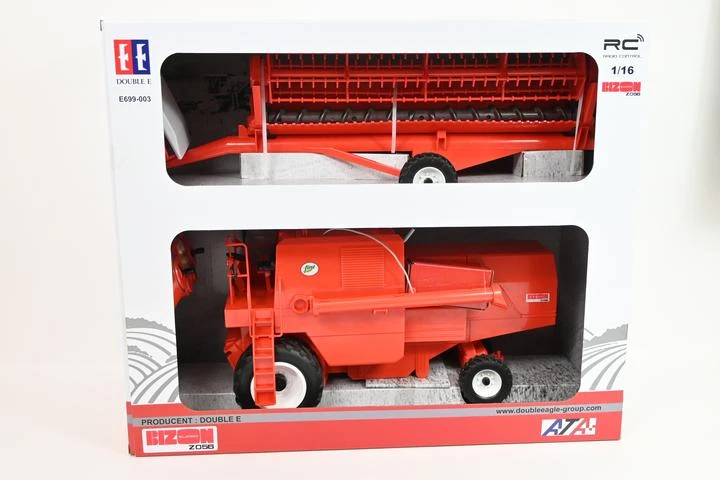 ATA Kombajn Bison Harvester radijo bangomis valdomas 1:16 2,4 GHz