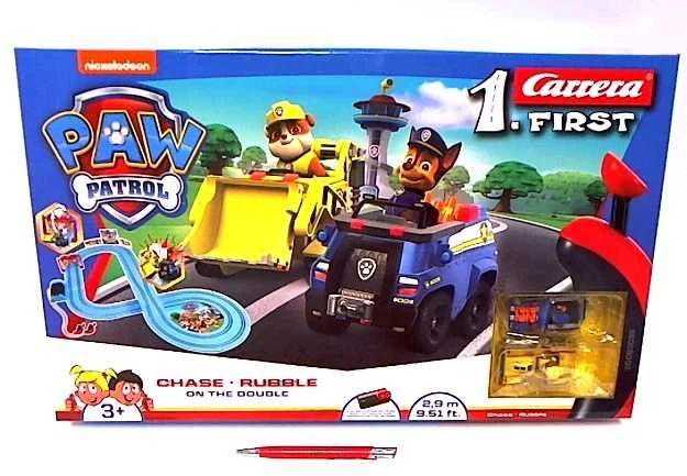 Milly Mally Carrera FIRST Paw Patrol žaislas ant dvigubo 2,9 m