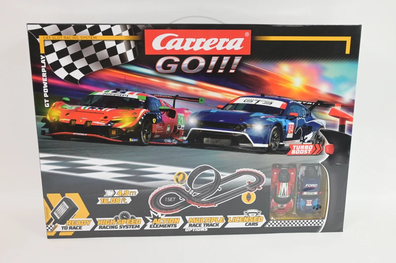 Žaislinė lenktyninė trasa Carrera GO!!! GT Powerplay 4,9 m
