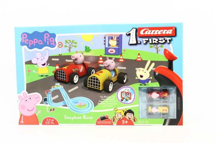 CEA Carrera FIRST Peppa Pig muilo dėžių lenktynės
