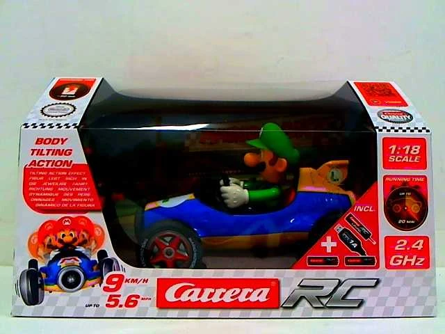 Carrera RC 2,4 Ghz 370181067 Nintendo Mario Kart Mach 8, Luigi