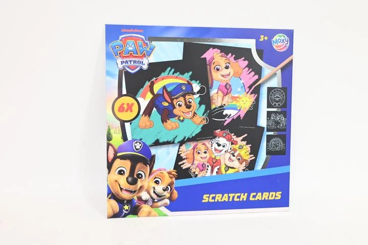 Ccg Mz Import Kids Euroswan Paw Patrol nutrinamų kortelių žaidimas, 6 vnt.