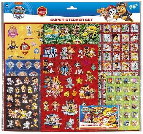 Zdesign TOTUM PAW PATROL lipdukų rinkinys, 720985