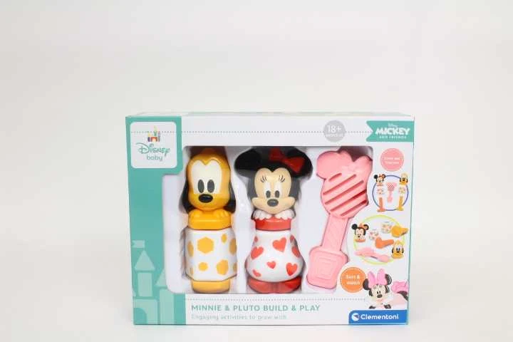 Clementoni žaislai CLE BABY Disney Minnie Build and Play 17842