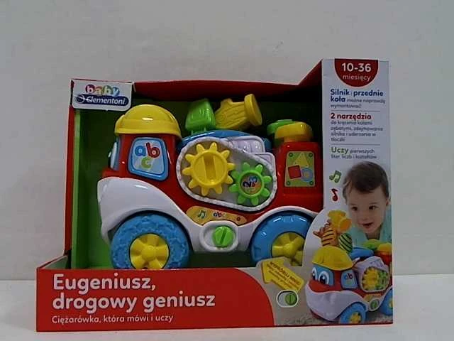Žaislas sunkvežimis su įrankiais Clementoni Eugene Road Genius