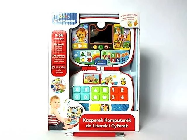 Vaikiškas nešiojamasis kompiuteris Clementoni Baby su interaktyviomis veiklomis