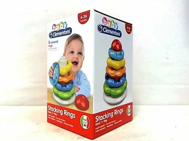 Clementoni Žaislinė piramidė - žiedai