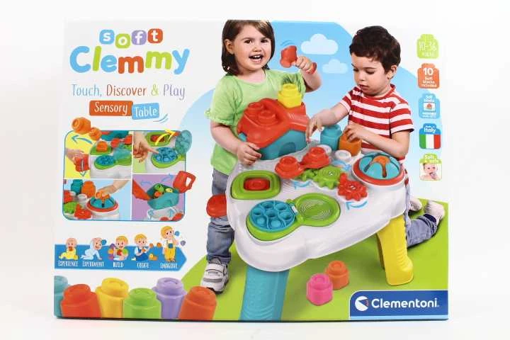 Clementoni kūdikio stalas "TOUCH, DISCOVER &amp; PLAY SENSORY TABLE"