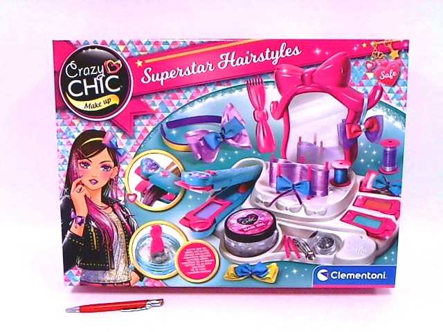 CLEMENTONI CRAZY CHIC Star Hairstyles (FI), 78420