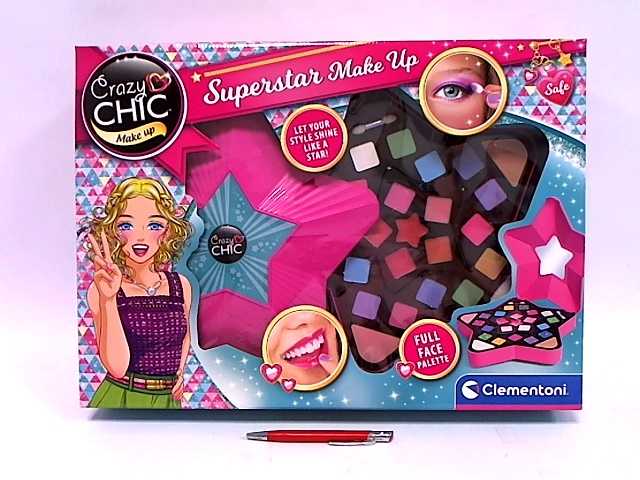 CRAZY CHIC SUPER STAR MAKE UP CLEMENTONI paletė