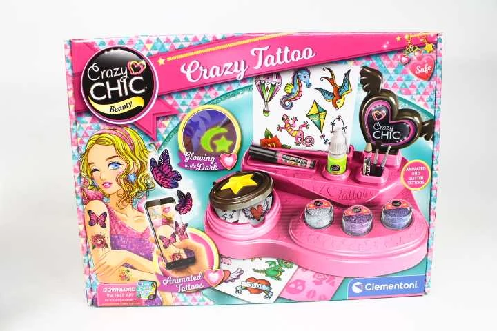Clementoni Crazy Chic Crazy Tatuiruotės 18771