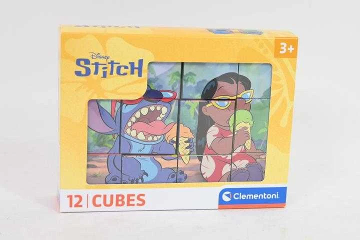 Clementoni Dėlionė iš 12 kubelių