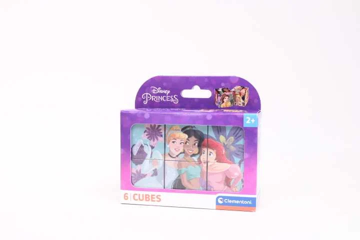 Clementoni CLE Cubi blokeliai 6 Princess 40660