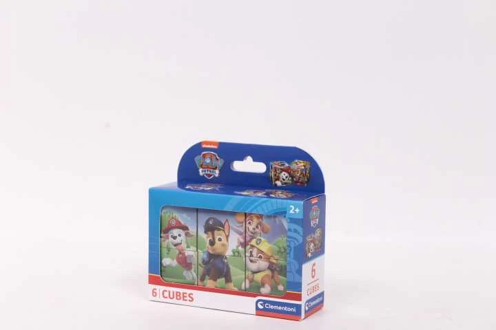 Clementoni CLE Cubi klocki 6 Psi Patrol 40658