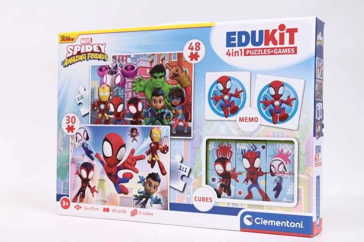 Dėlionės komplektas Clementoni Spidey 18295, 24 cm x 17 cm